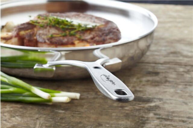 DEMEYERE INDUSTRY 5 40850-682-0 - 20 CM steel frying pan - imagine 3