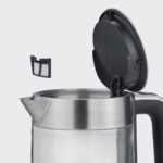 Severin WK 3420 electric kettle 1.7 L 2200 W Black  Stainless steel  Transparent - imagine 7