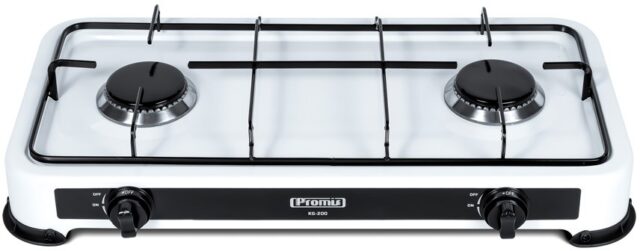 Gas cooker PROMIS KG200  WHITE  WITHOUT REDUCER - imagine 2