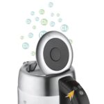 Adler AD 1247 NEW electric kettle 1.7 L Hazelnut Stainless steel Transparent 2200 W - imagine 6