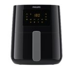 Philips Essential HD9252/70 fryer Single 4.1 L Stand-alone 1400 W Hot air fryer Black  Silver