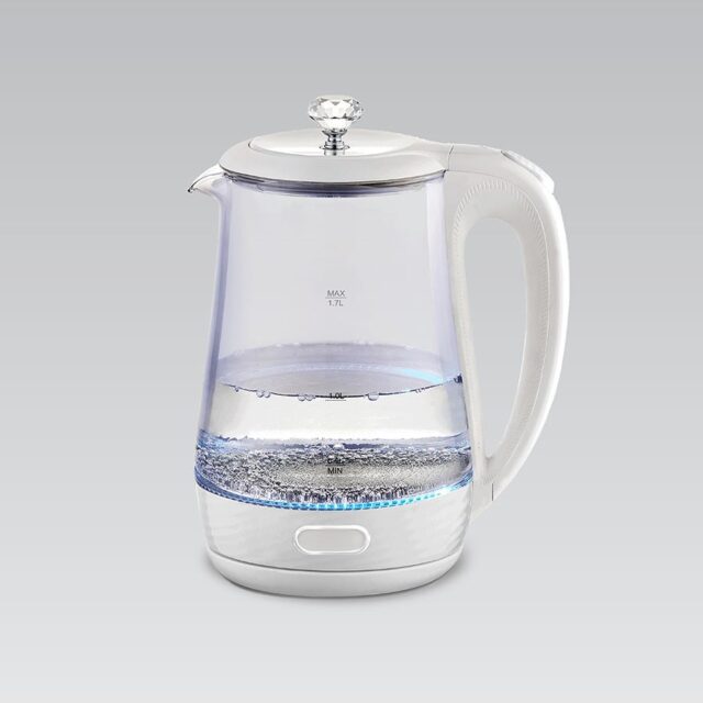 Maestro MR-052 Electric glass kettle 1.7 L (MR-052-WHITE) White - imagine 3