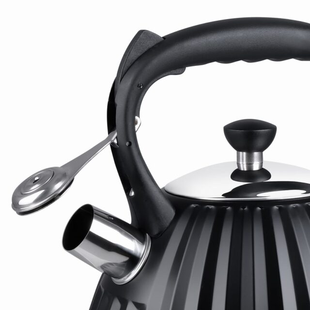 PROMIS Kettle 3.0 l  ANTONIO  matte black  black handle - imagine 2