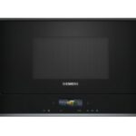 Siemens iQ700 BE732L1B1 microwave Black Combination microwave Built-in 21 L 900 W