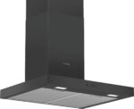 Bosch Serie 2 DWB66BC60 cooker hood Wall-mounted Black 621 m3/h B