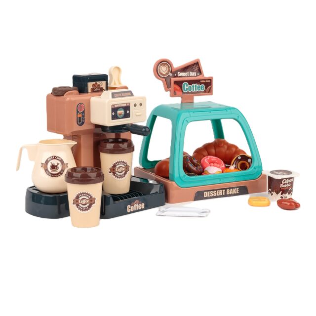EXTRALINK TOYS ZESTAW MAŁEGO BARISTY EKSPRES KAWIARNIA 40 EL. - imagine 3