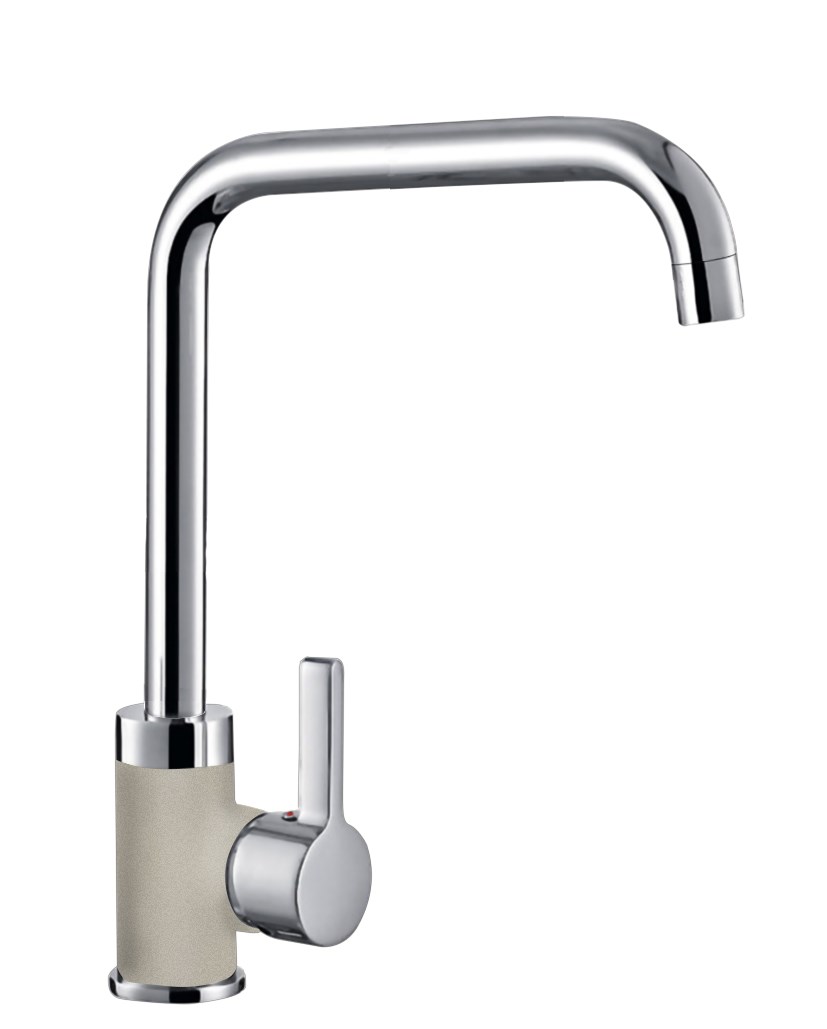 cps-3d2adba045de6d2131f0f8eda6871d2b-2026-02-28-13-31-12 PYRAMIS SILVIO DUO mixer granite beige sand - imagine 1