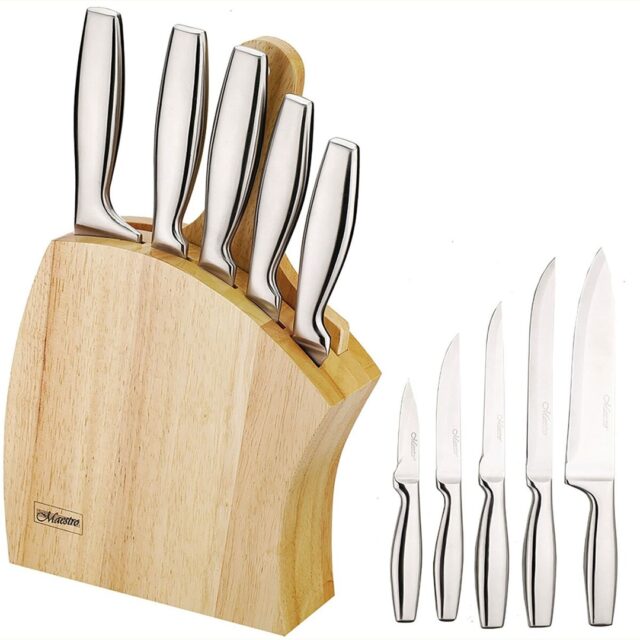 Set of knives 7el. MR-1411 Maestro - imagine 3