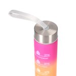 EXTRALINK BIDON MOTYWACYJNY 3W1 ZESTAW RÓŻOWY-POMARAŃCZOWY 2000ML+900ML+300ML - imagine 7