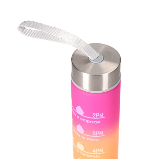 EXTRALINK BIDON MOTYWACYJNY 3W1 ZESTAW RÓŻOWY-POMARAŃCZOWY 2000ML+900ML+300ML - imagine 7