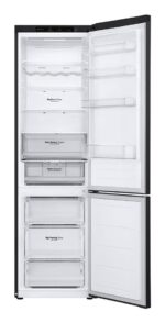 LG GBV3200DEP fridge-freezer Freestanding 387 L D Black - imagine 4