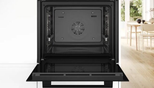 Bosch Serie 4 HQA334EB3 oven 71 L 3400 W Black - imagine 3