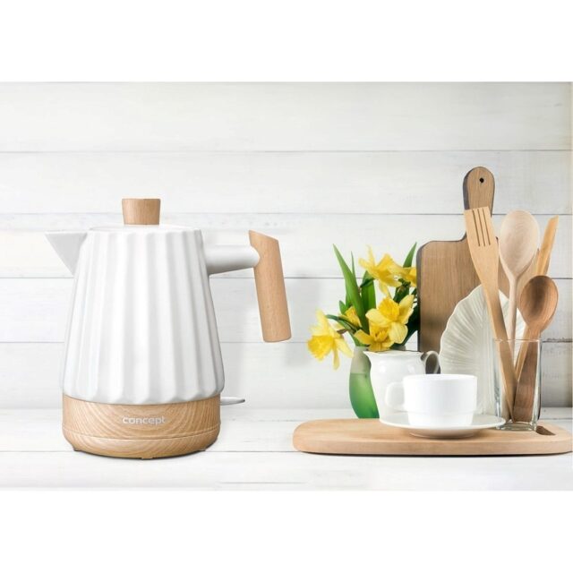 Concept RK0090 Ceramic electric kettle 1.5 l White - imagine 8
