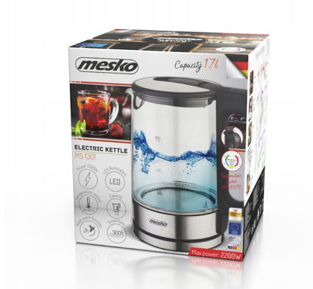 MESKO MS 1301B electric kettle - imagine 9