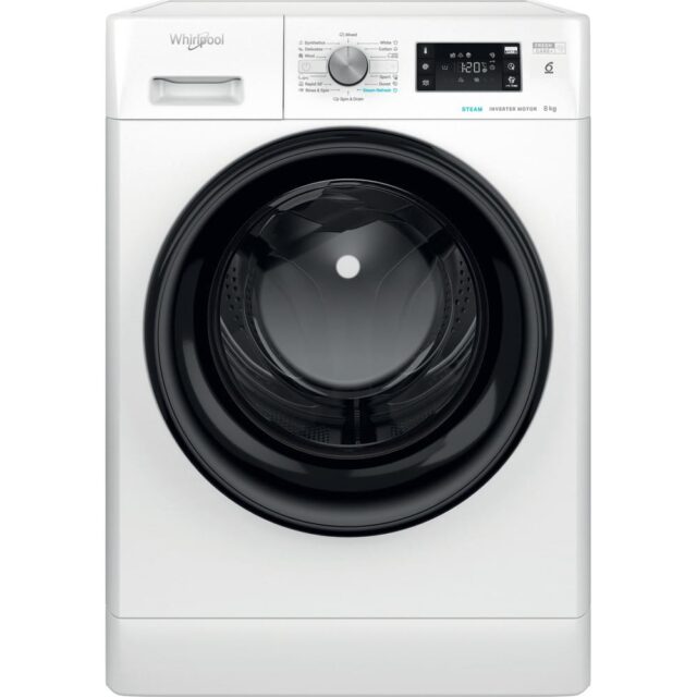 Whirlpool FFB 8458 BV EE washing machine Front-load 8 kg 1400 RPM White - imagine 3