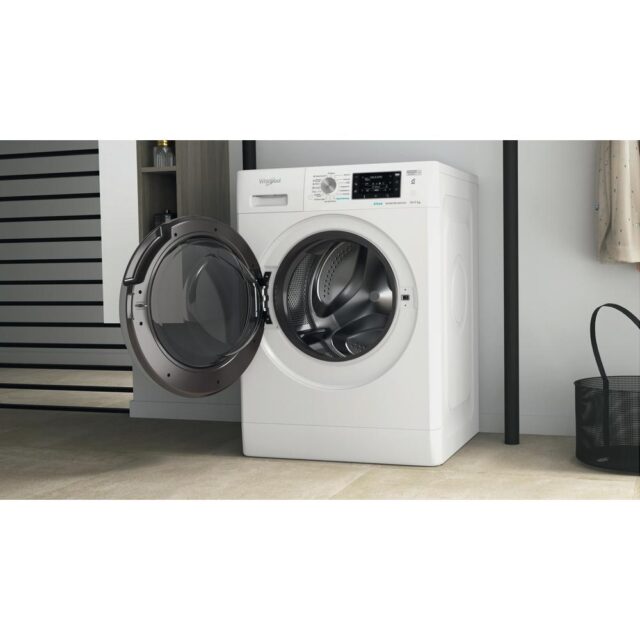 Whirlpool FFWDD 1076258 SV EE washer dryer Freestanding Front-load White E - imagine 7