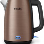 Electric kettle Philips Viva Collection HD9355/92 1.7 L 2060 W Black  Copper