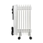 Adler AD 7815 electric space heater Indoor White 1500 W Oil electric space heater - imagine 2
