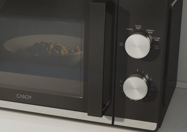 Candy Moderna CMW20TNMB Black Solo microwave Countertop 20 L 700 W - imagine 6