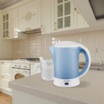 Feel-Maestro MR010 electric kettle 0.6 L Blue  White 600 W - imagine 2