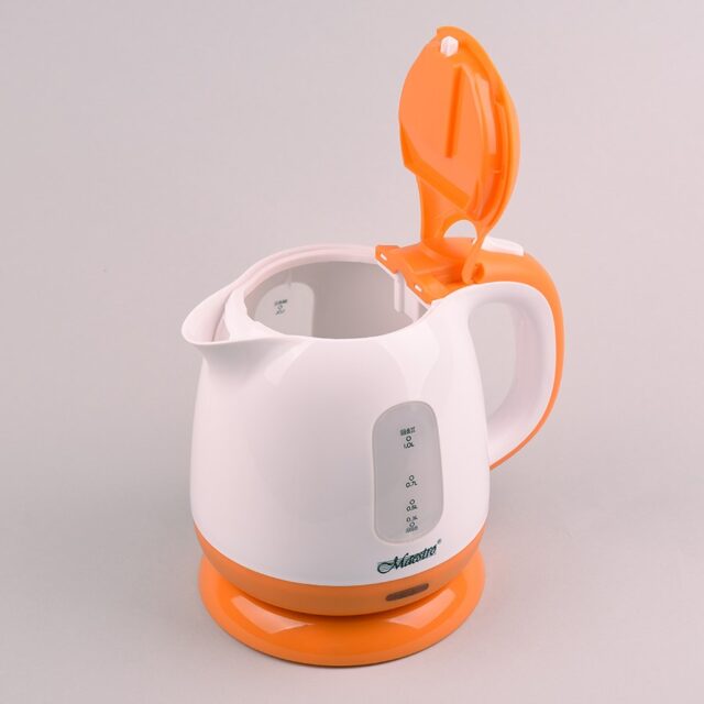 Feel-Maestro MR012 orange electric kettle 1 L 1100 W Orange  White - imagine 3