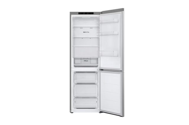 LG GBV21L0EPY fridge-freezer Freestanding 344 L E Silver - imagine 3