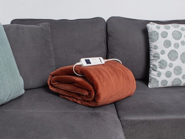 NOVEEN ELECTRIC BLANKET EB655 BROWN SUPER SOFT 180X130CM - imagine 3