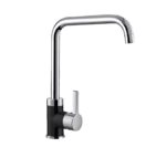 PYRAMIS SILVIO DUO granite black mixer