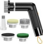 EXTRALINK POWERLINK SZCZOTKA Z WYMIENNYMI KOŃCÓWKAMI WBUDOWANY AKUMULATOR CZARNA - imagine 2