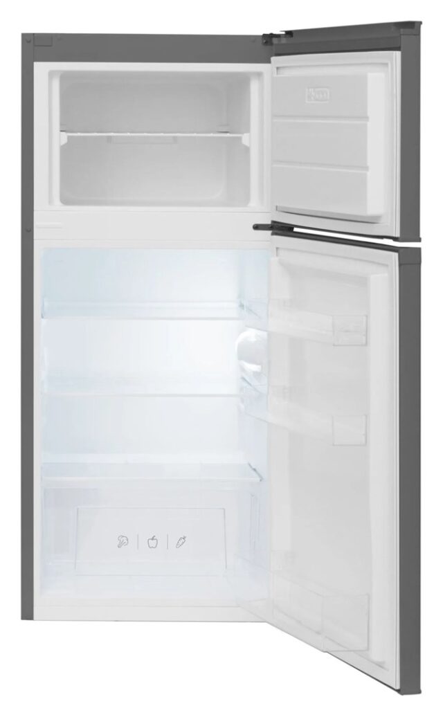 AMICA FD2015.4X(E) Silver Refrigerator with Freezer - imagine 3