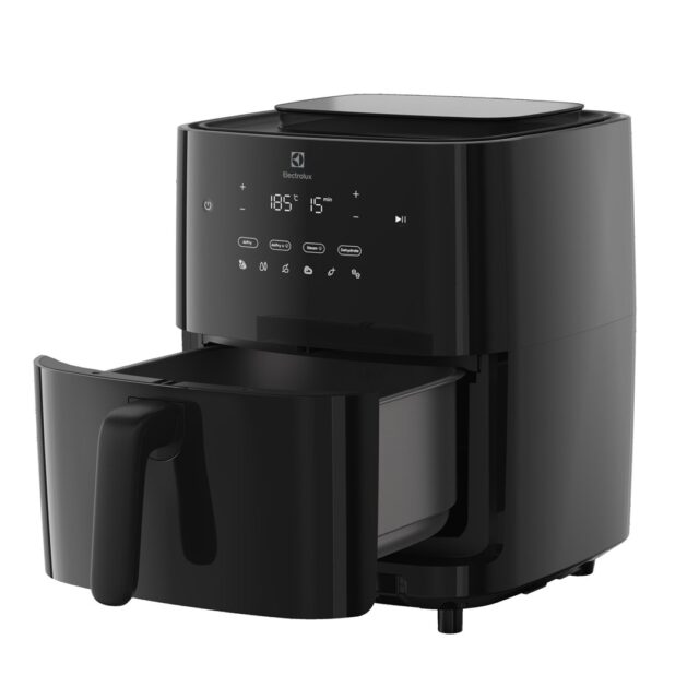 Electrolux EAF7SB Single 6.9 L Stand-alone 1700 W Hot air fryer Black - imagine 7