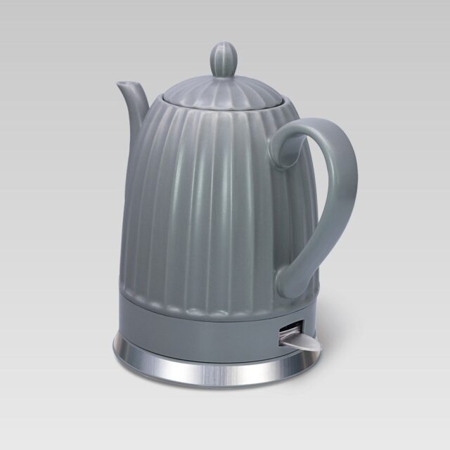 Ceramic electric kettle MAESTRO MR-077 1.5l 1500W Grey - imagine 3