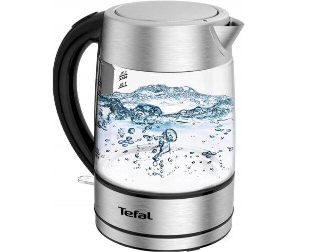 Tefal KI772D electric kettle 1.7 L 2400 W Stainless steel  Transparent - imagine 5