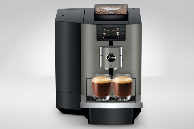 Jura X10c Dark Inox coffee machine (EA) - imagine 10