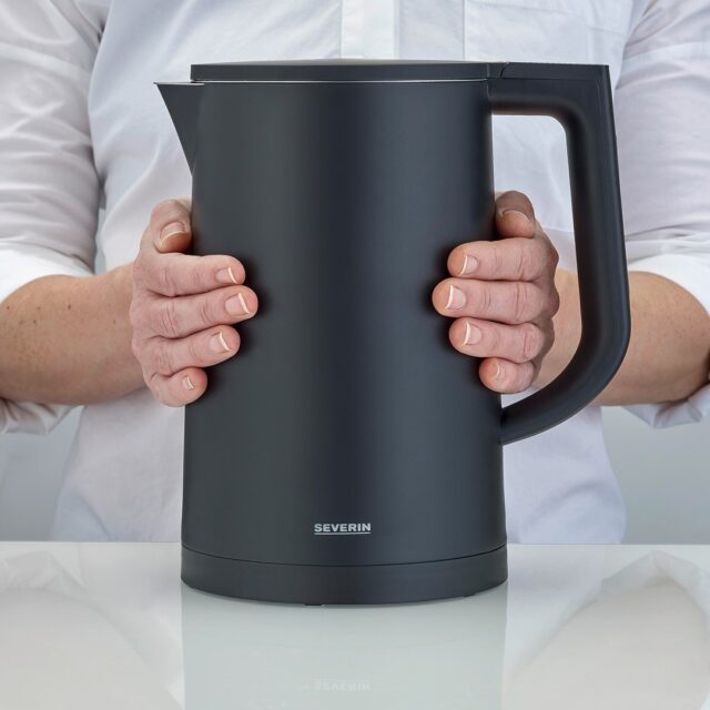 Severin WK 3483 electric kettle 1.7 L 2200 W Black - imagine 5