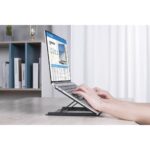 Manhattan Laptop and Tablet Stand  Adjustable (5 positions)  Suitable for all tablets and laptops up to 15.6   Portable and Lightweight  Steel  Black  Lifetime Warranty - imagine 9