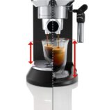 De’Longhi Dedica Style EC685.BK Semi-auto Espresso machine 1.1 L - imagine 5