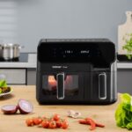 Zelmer ZAF9000 Air Fryer 5.5 l + 3.5 l 2700 W black - imagine 5