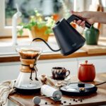 Adler AD 1349 Electric kettle with long spout 1.0L Black - imagine 9