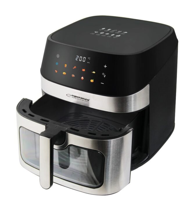 Esperanza EKA005 Non-fat fryer 8L  1600W Inox - imagine 6