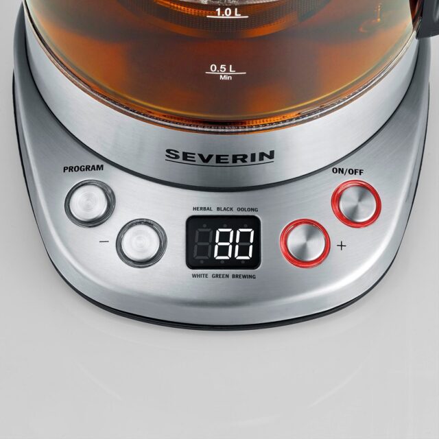 Severin WK 3480 electric kettle 1.7 L 3000 W White - imagine 4