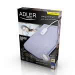 Adler AD 7425 electric blanket 60 W Grey Polyester - imagine 9