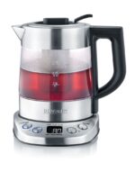 Severin WK 3473 electric kettle 1 L 2200 W Stainless steel  Transparent - imagine 9