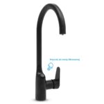 Dafi FLOW COMFORT D1 three-way faucet system COMO black - imagine 2