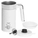 Adler AD 4494 milk frother/warmer Automatic Metallic  White - imagine 3