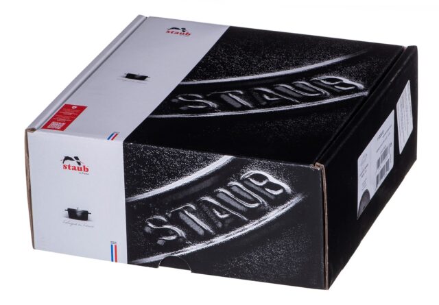 STAUB Cast iron round pot 40500-246-0 3.8l graphite - imagine 3