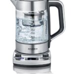 Severin WK 3422 electric kettle 1.7 L 3000 W Stainless steel