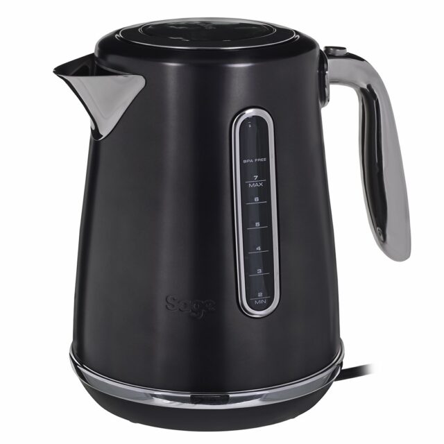 Sage the Soft Top Luxe electric kettle 1.7 L 2400 W Black  Stainless steel - imagine 2