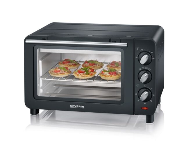 Severin TO 2042 toaster oven 14 L 1200 W Black - imagine 4