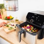 Tefal Easy Fry Mega EY855D10 fryer Single 7.5 L Stand-alone 2020 W Hot air fryer Black  Stainless steel - imagine 7